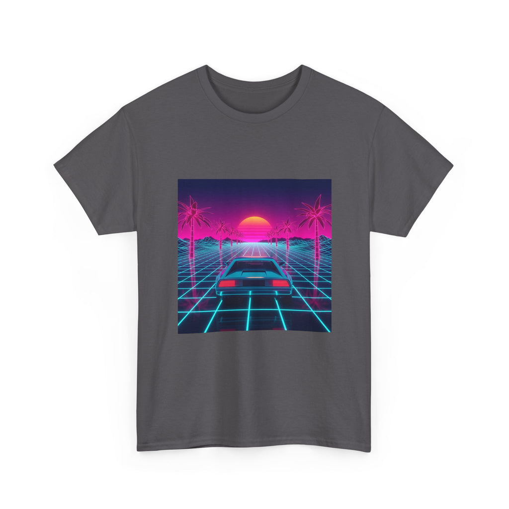 Retro Sunset Drive Tee - Vaporwave 80s Synthwave Car T-Shirt