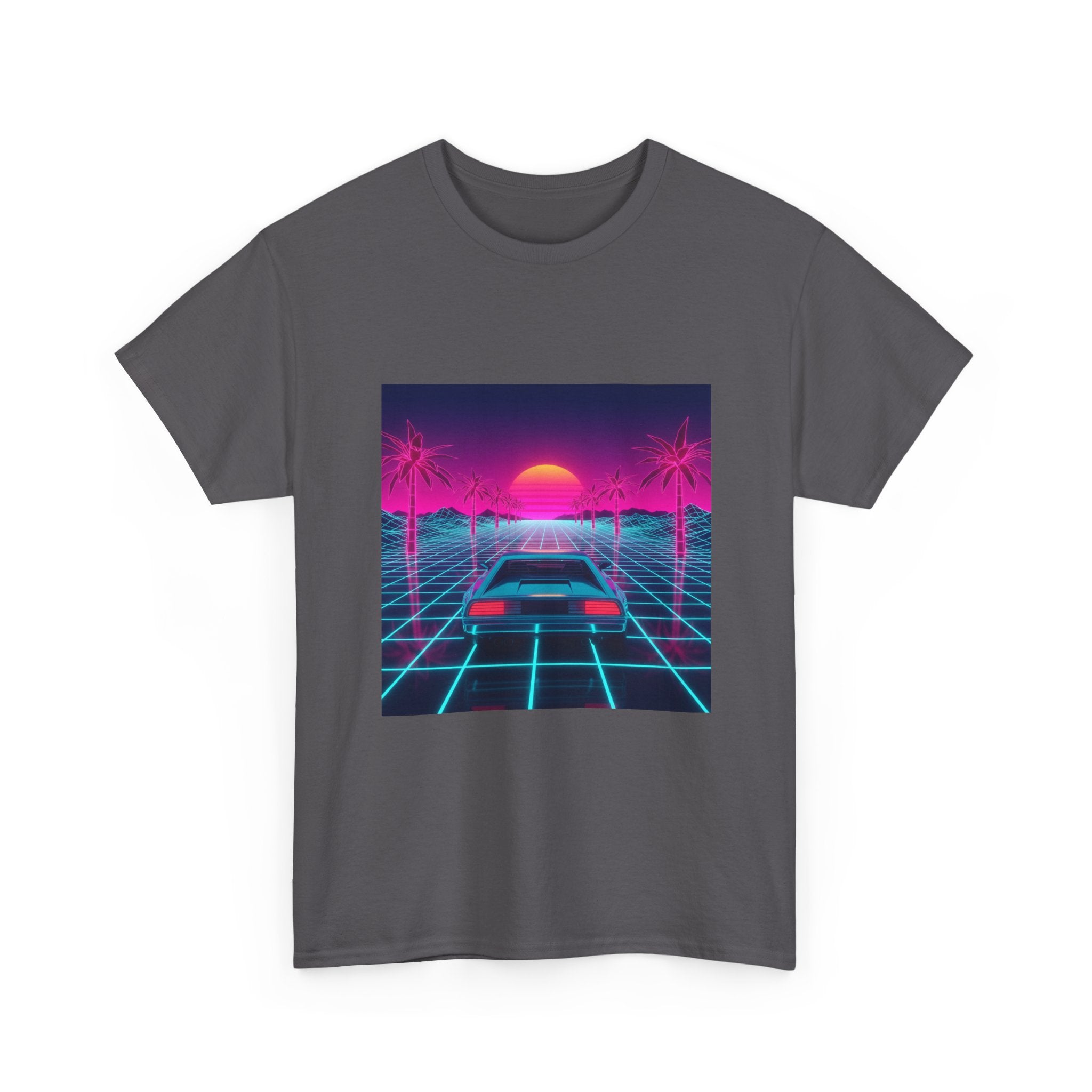 Retro Sunset Drive Tee - Vaporwave 80s Synthwave Car T-Shirt