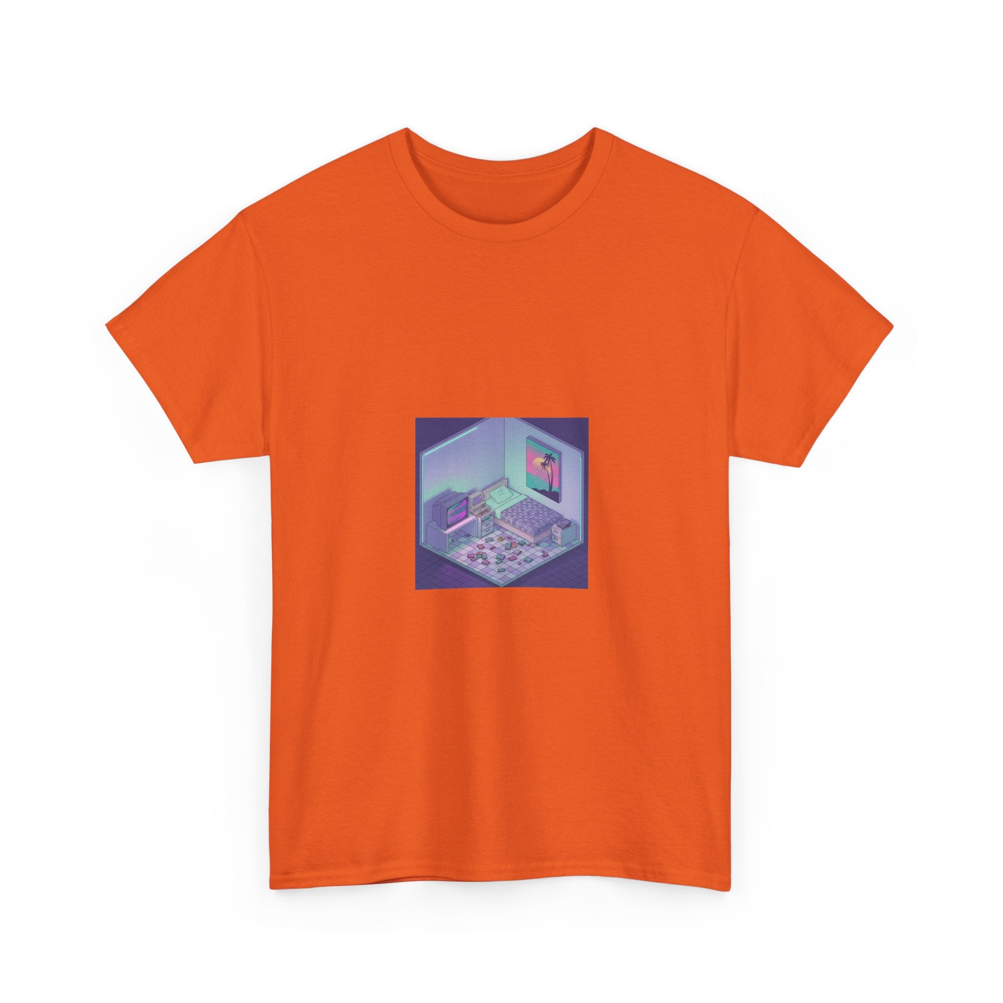 T-Shirt — Retro Vaporwave Computer Room Graphic Tee