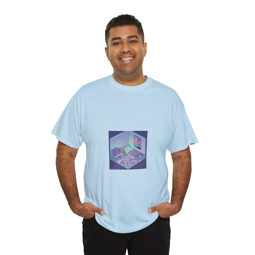 T-Shirt — Retro Vaporwave Computer Room Graphic Tee