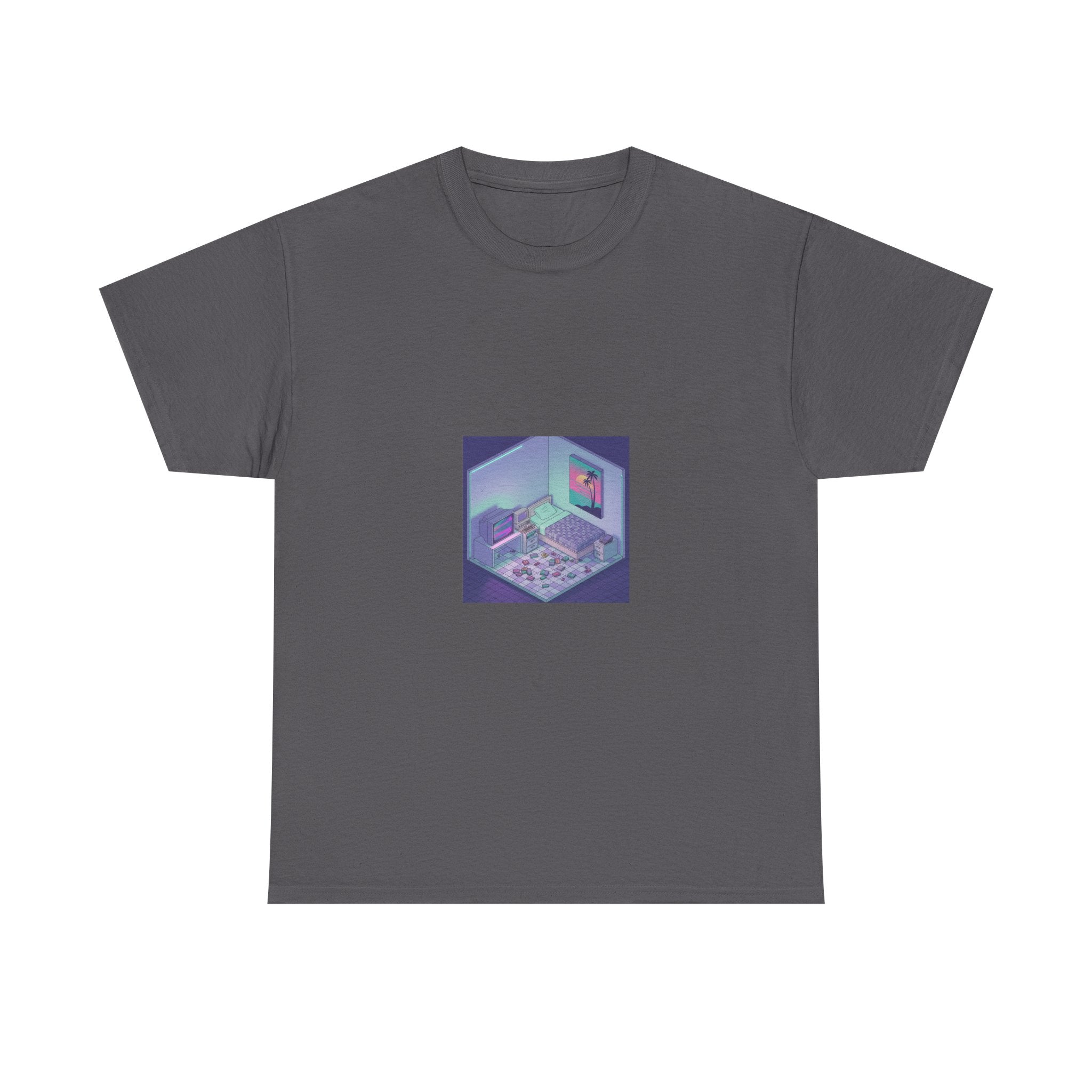 T-Shirt — Retro Vaporwave Computer Room Graphic Tee