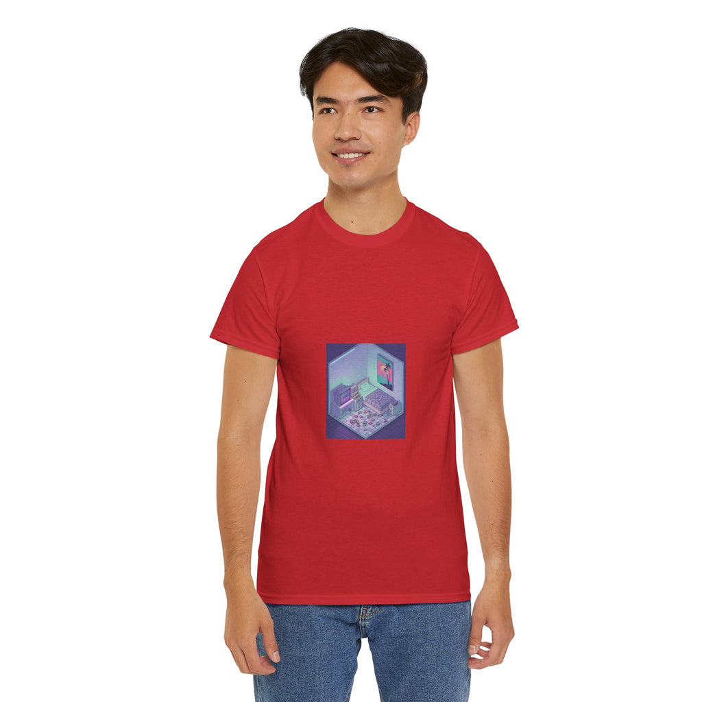 T-Shirt — Retro Vaporwave Computer Room Graphic Tee