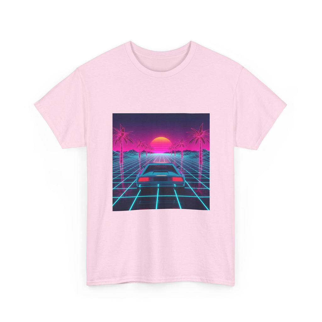 Retro Sunset Drive Tee - Vaporwave 80s Synthwave Car T-Shirt
