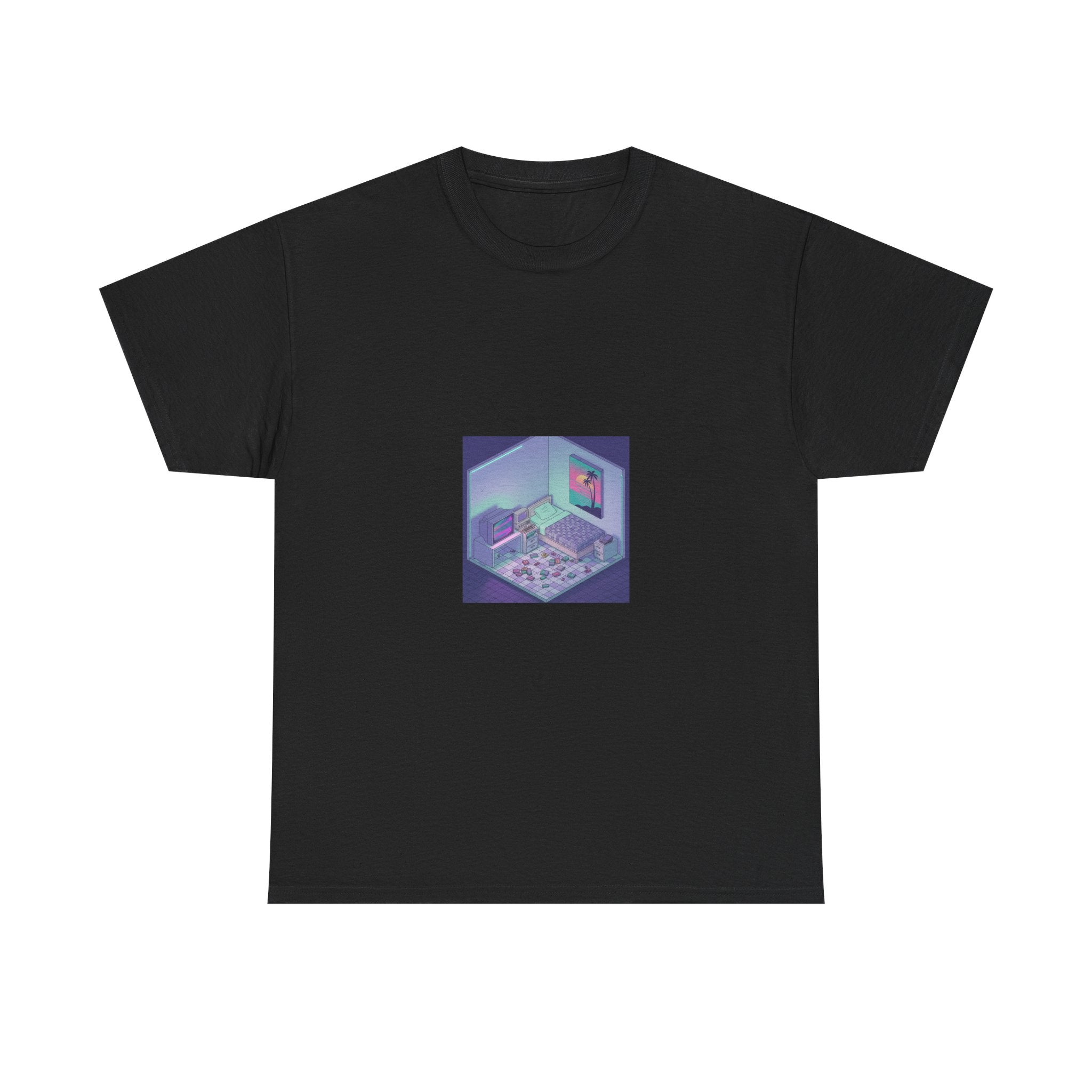T-Shirt — Retro Vaporwave Computer Room Graphic Tee