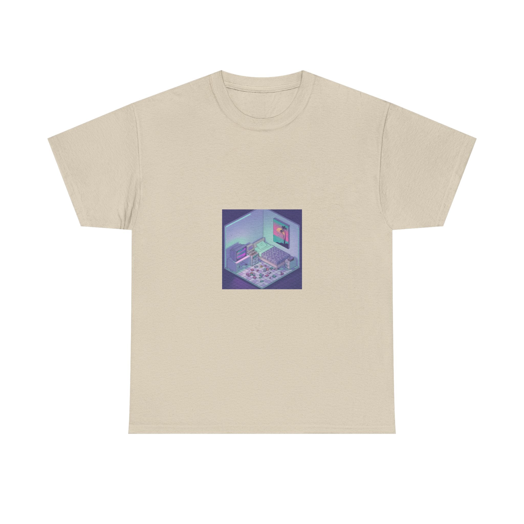 T-Shirt — Retro Vaporwave Computer Room Graphic Tee
