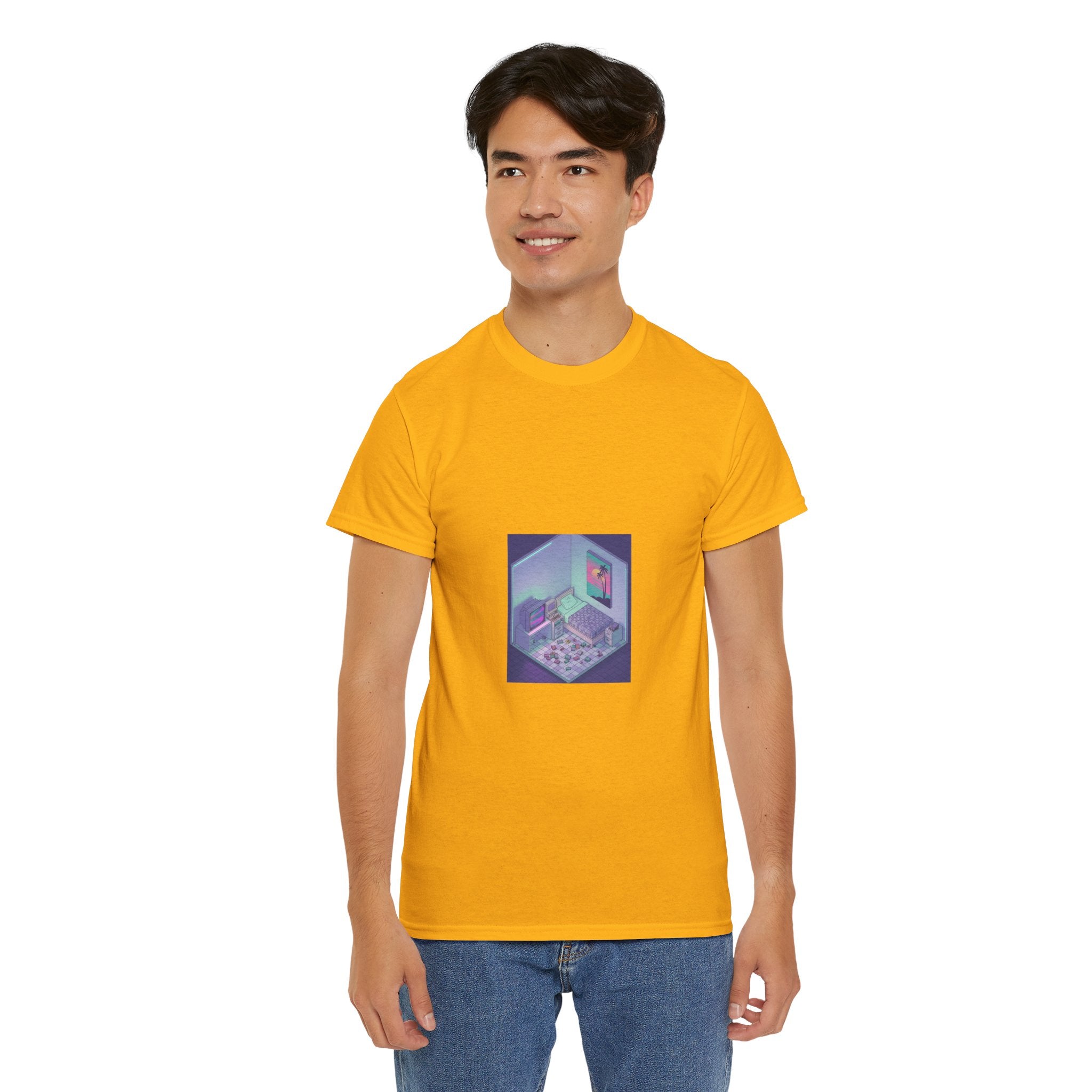 T-Shirt — Retro Vaporwave Computer Room Graphic Tee