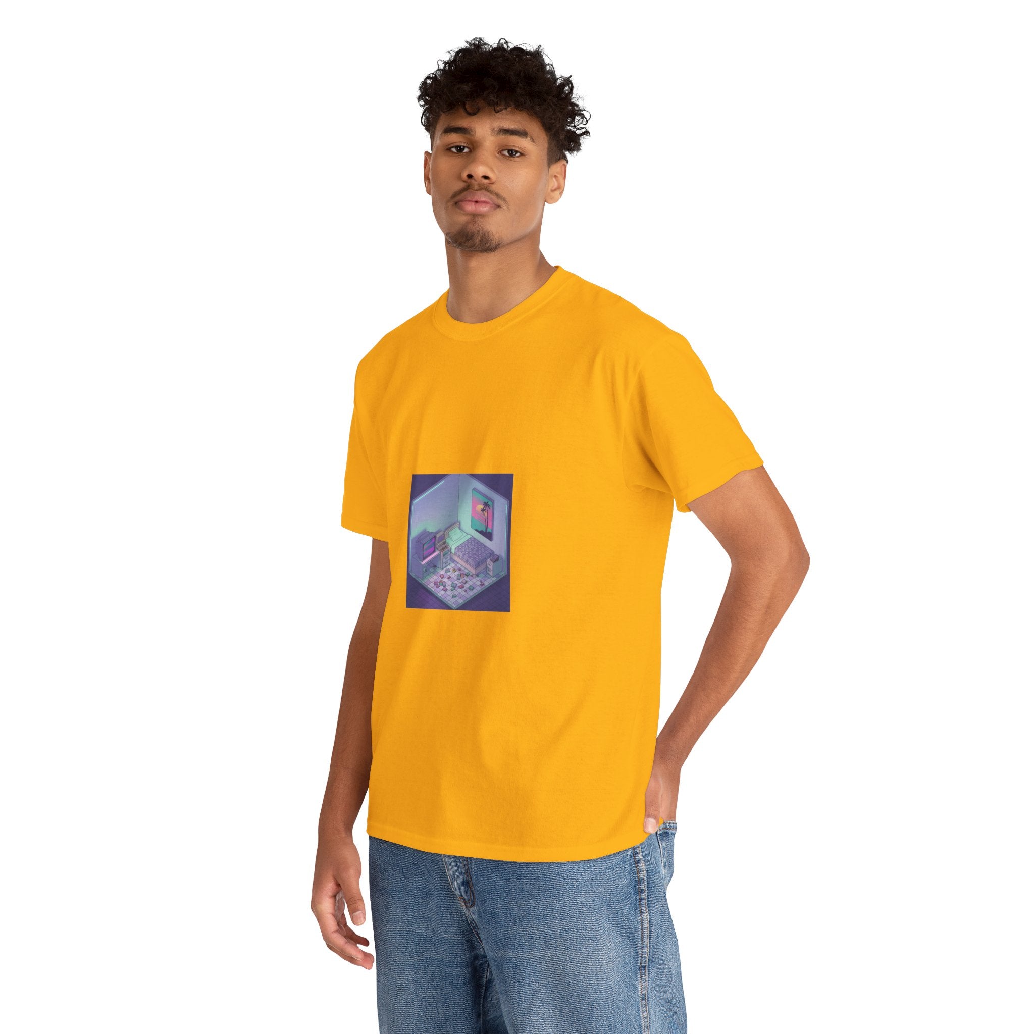 T-Shirt — Retro Vaporwave Computer Room Graphic Tee