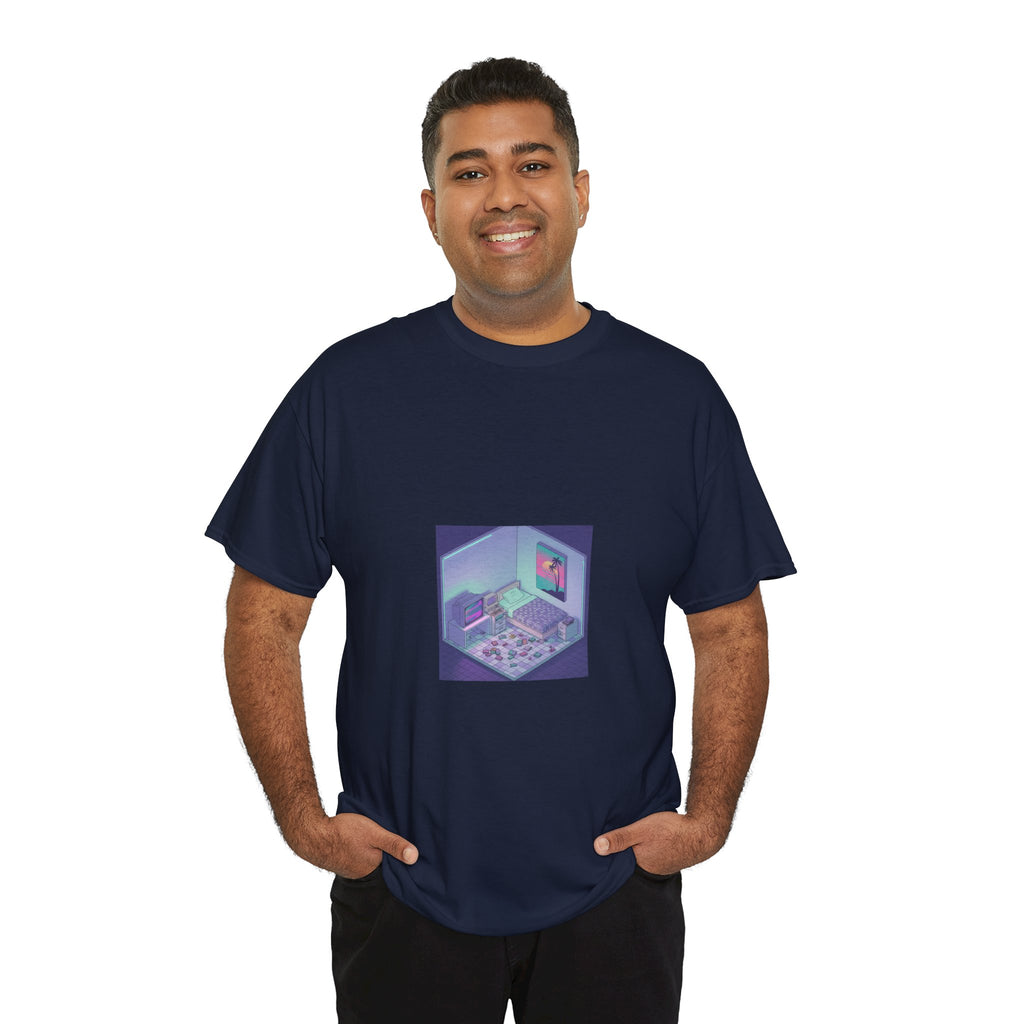 T-Shirt — Retro Vaporwave Computer Room Graphic Tee