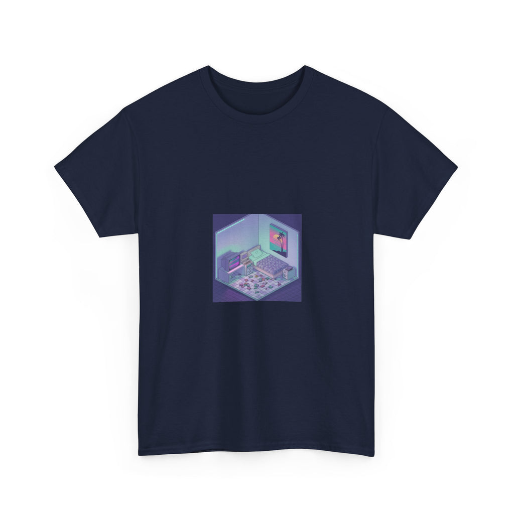 T-Shirt — Retro Vaporwave Computer Room Graphic Tee
