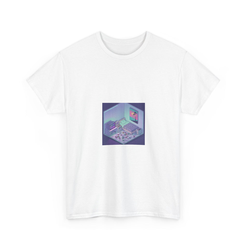 T-Shirt — Retro Vaporwave Computer Room Graphic Tee