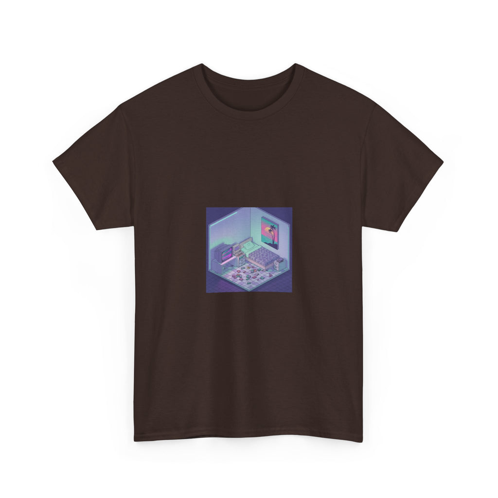 T-Shirt — Retro Vaporwave Computer Room Graphic Tee