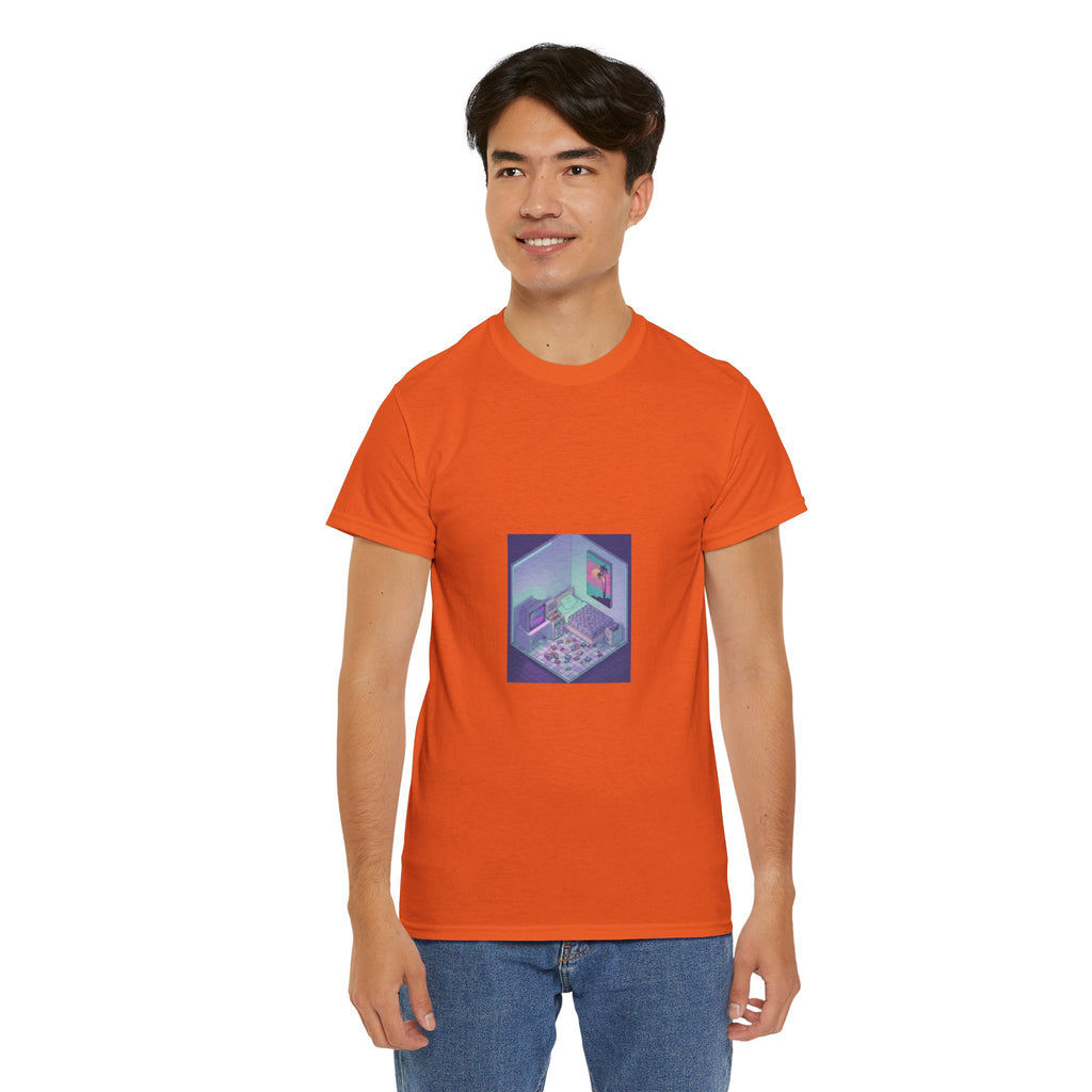 T-Shirt — Retro Vaporwave Computer Room Graphic Tee