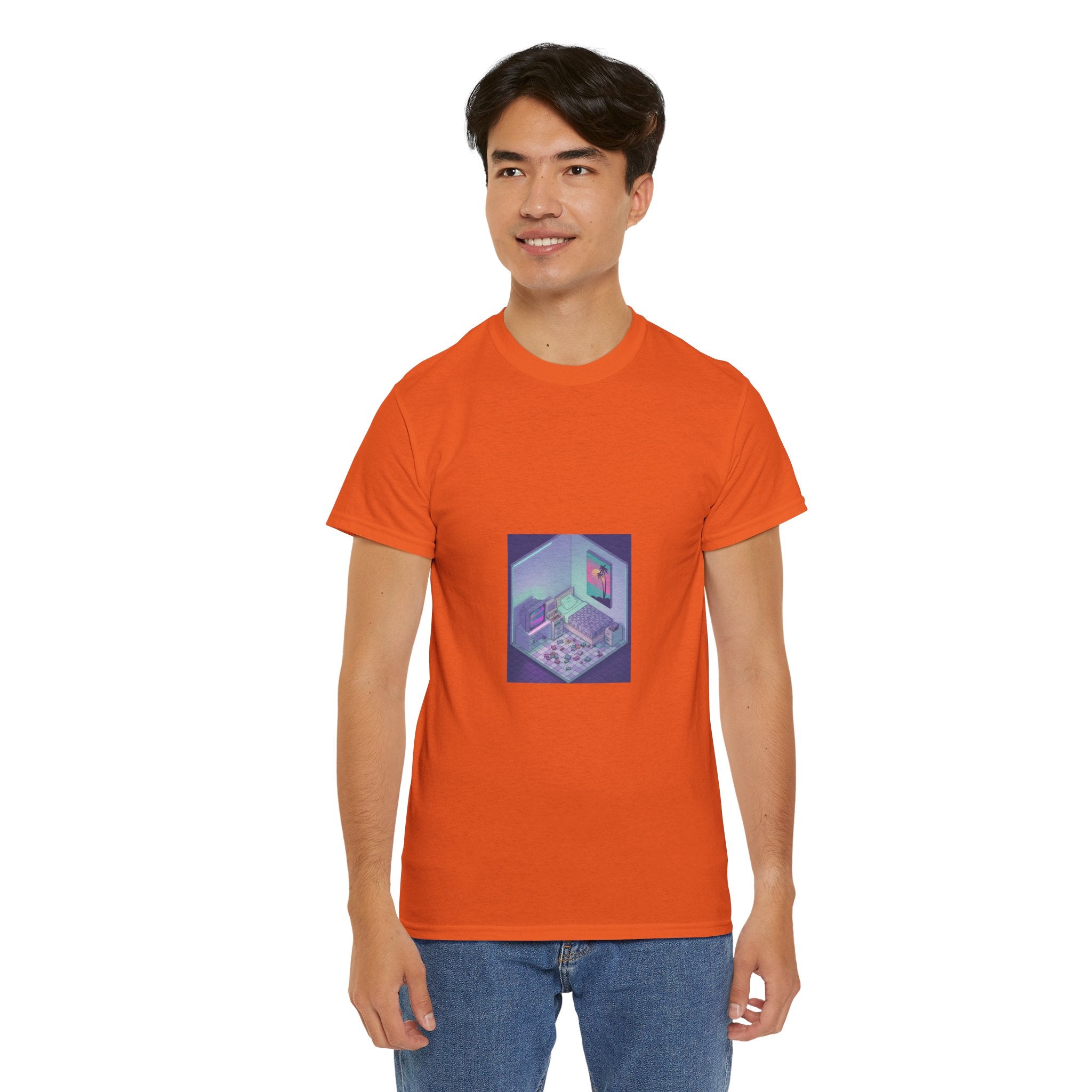 T-Shirt — Retro Vaporwave Computer Room Graphic Tee
