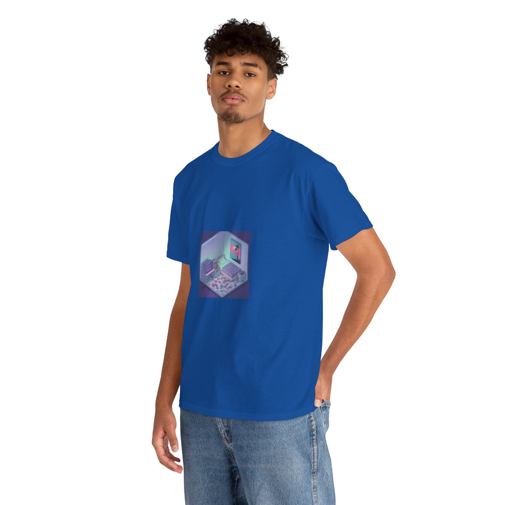 T-Shirt — Retro Vaporwave Computer Room Graphic Tee