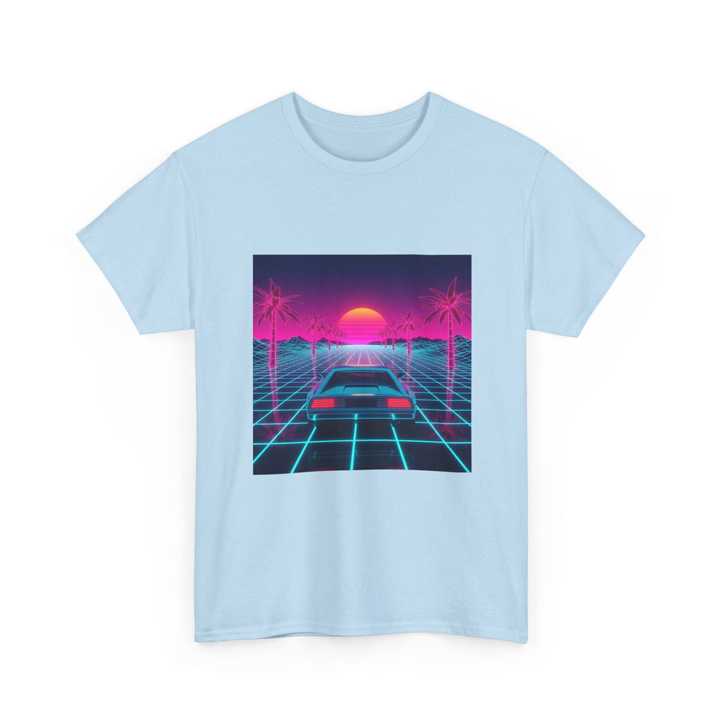 Retro Sunset Drive Tee - Vaporwave 80s Synthwave Car T-Shirt