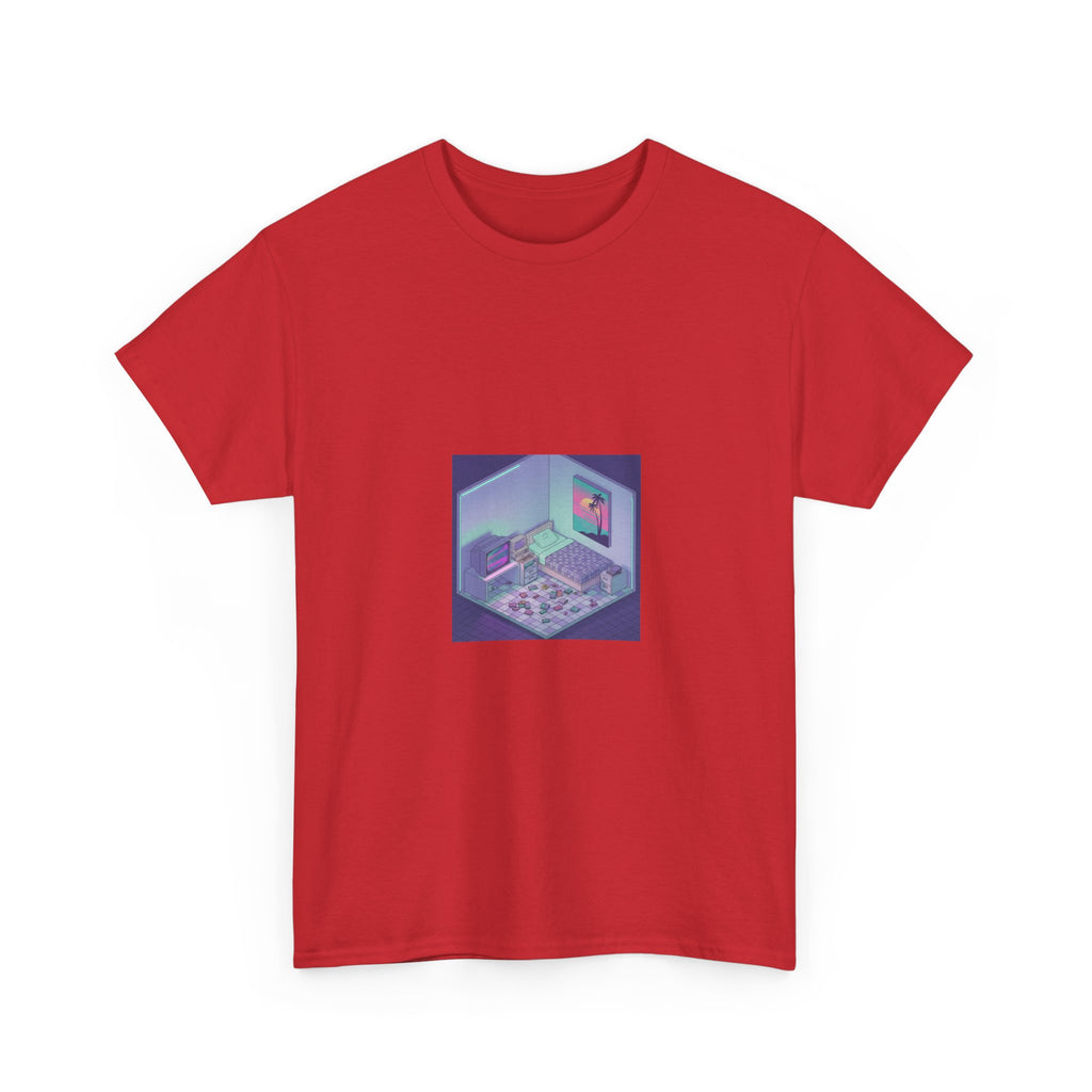 T-Shirt — Retro Vaporwave Computer Room Graphic Tee