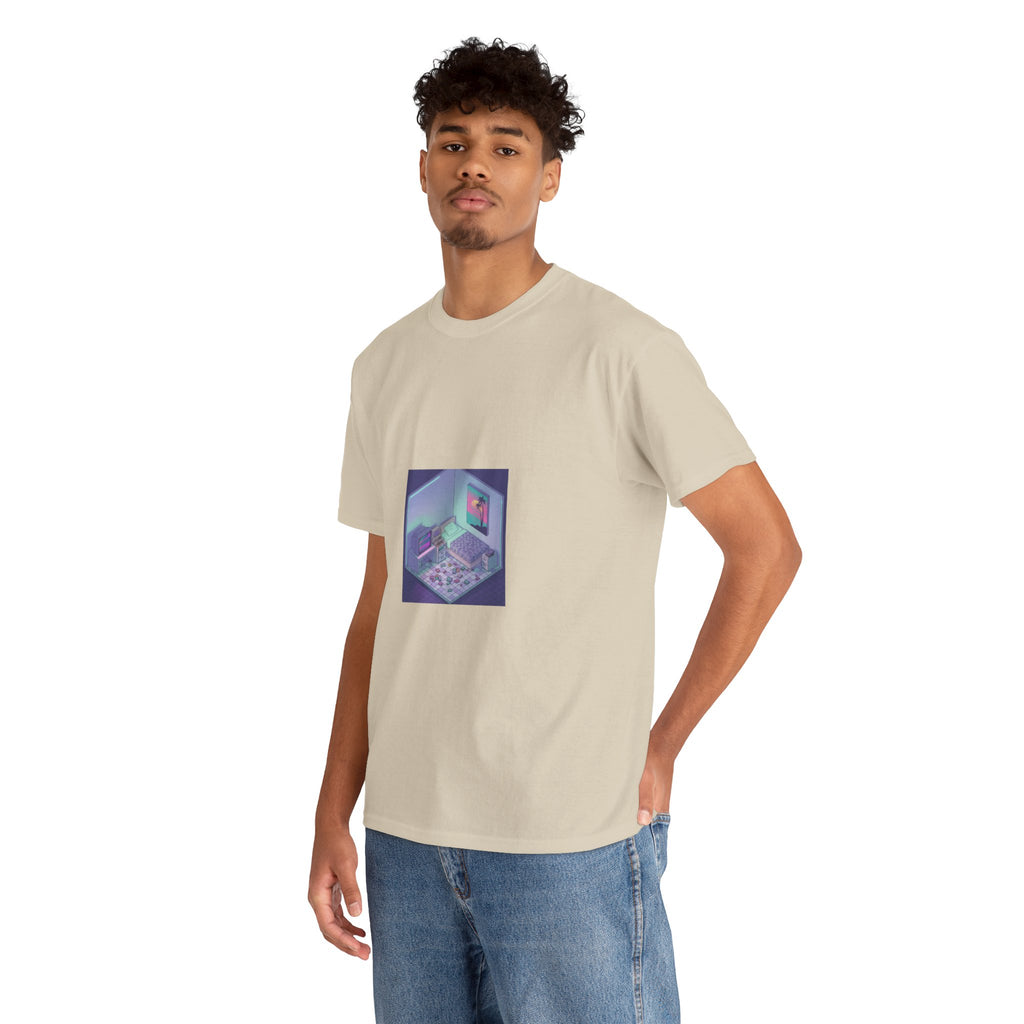 T-Shirt — Retro Vaporwave Computer Room Graphic Tee