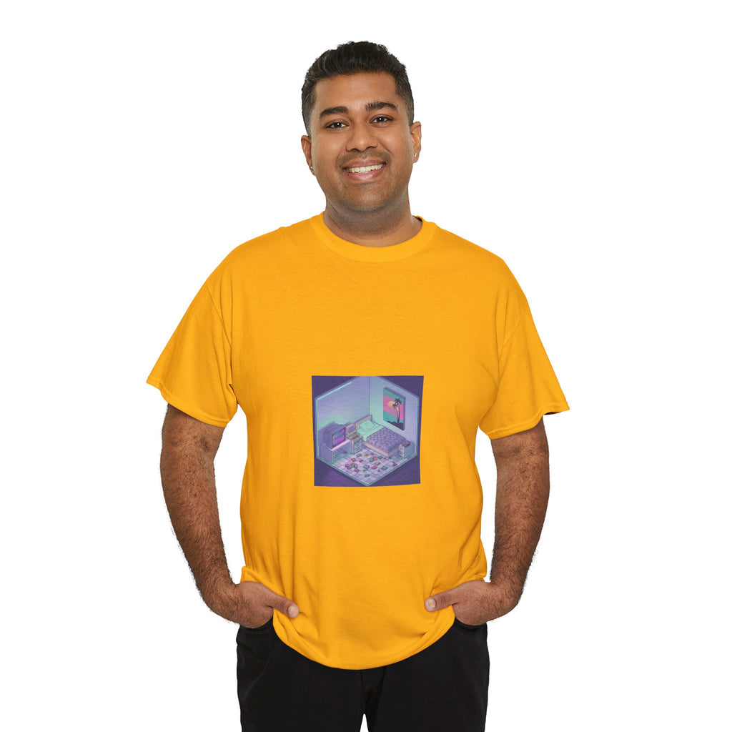 T-Shirt — Retro Vaporwave Computer Room Graphic Tee