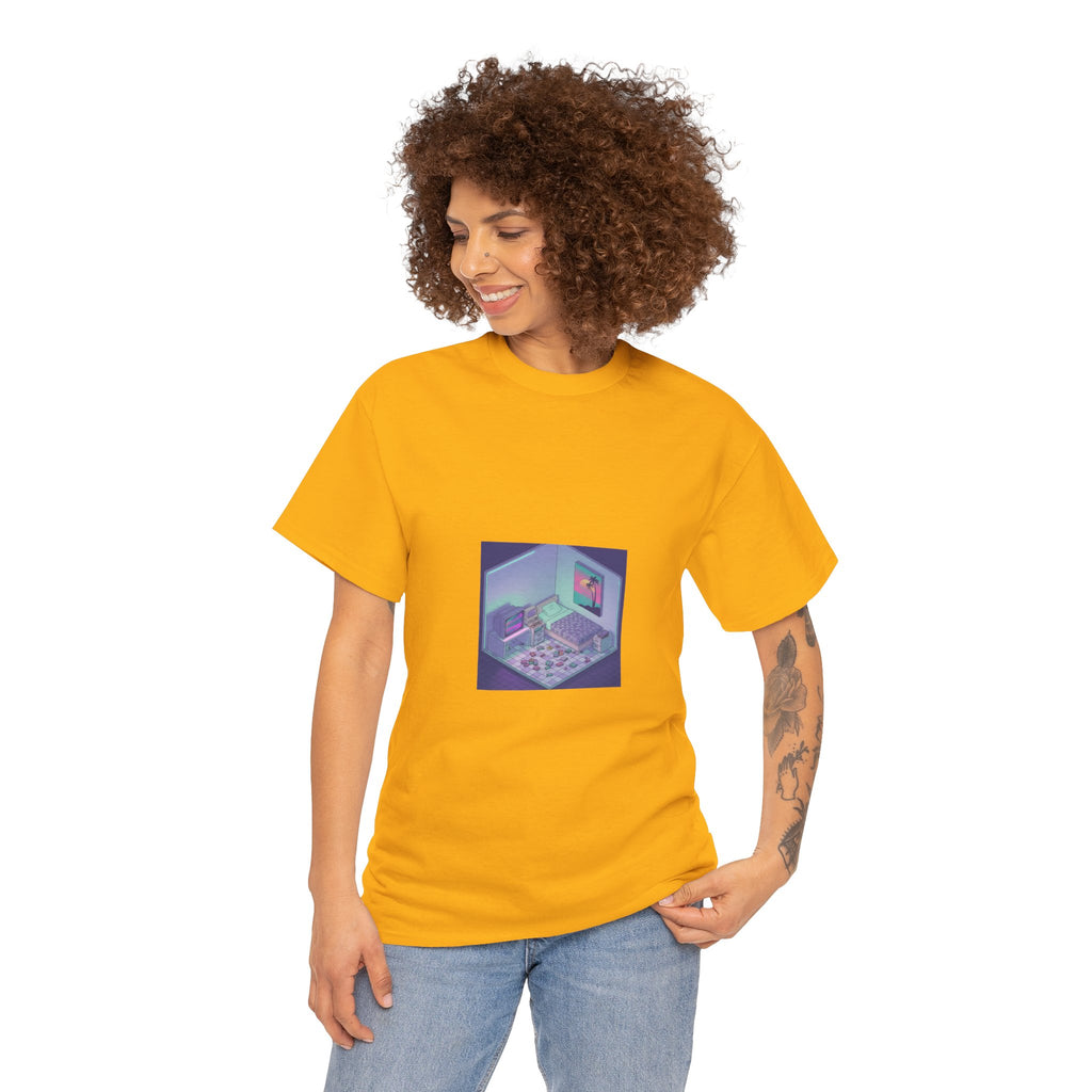 T-Shirt — Retro Vaporwave Computer Room Graphic Tee