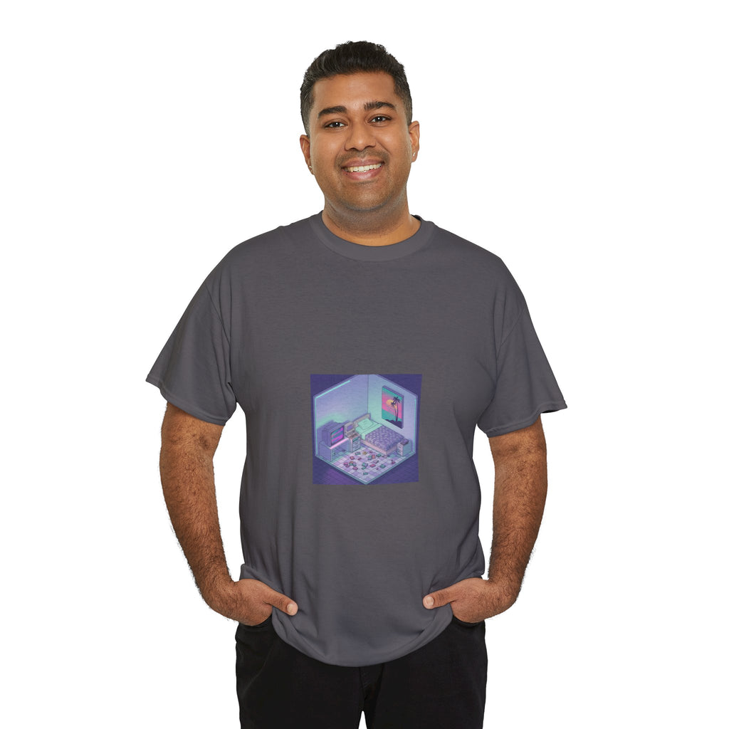 T-Shirt — Retro Vaporwave Computer Room Graphic Tee