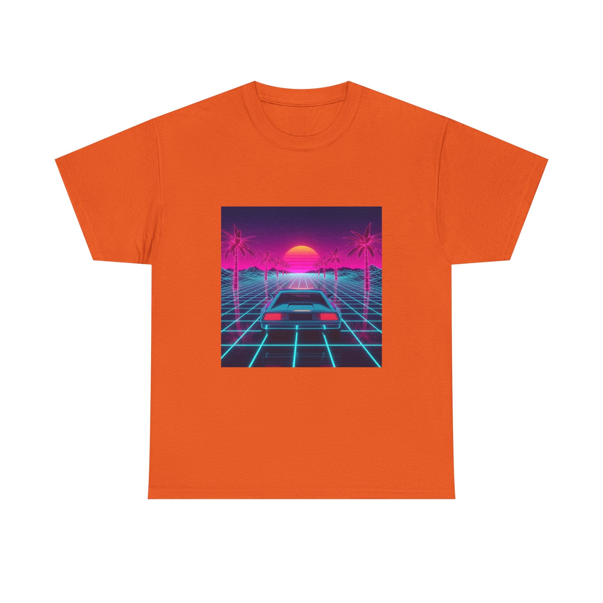 Retro Sunset Drive Tee - Vaporwave 80s Synthwave Car T-Shirt