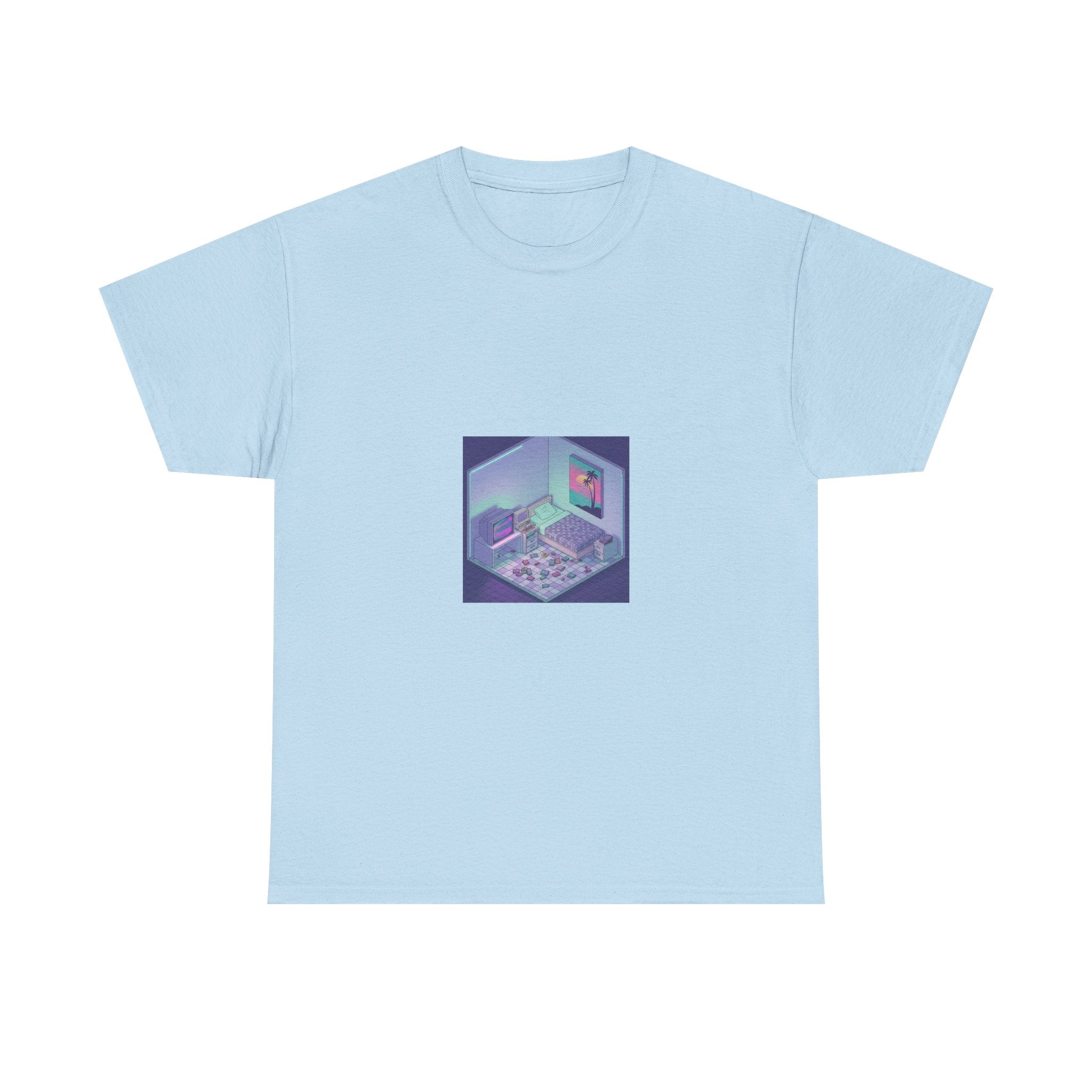 T-Shirt — Retro Vaporwave Computer Room Graphic Tee