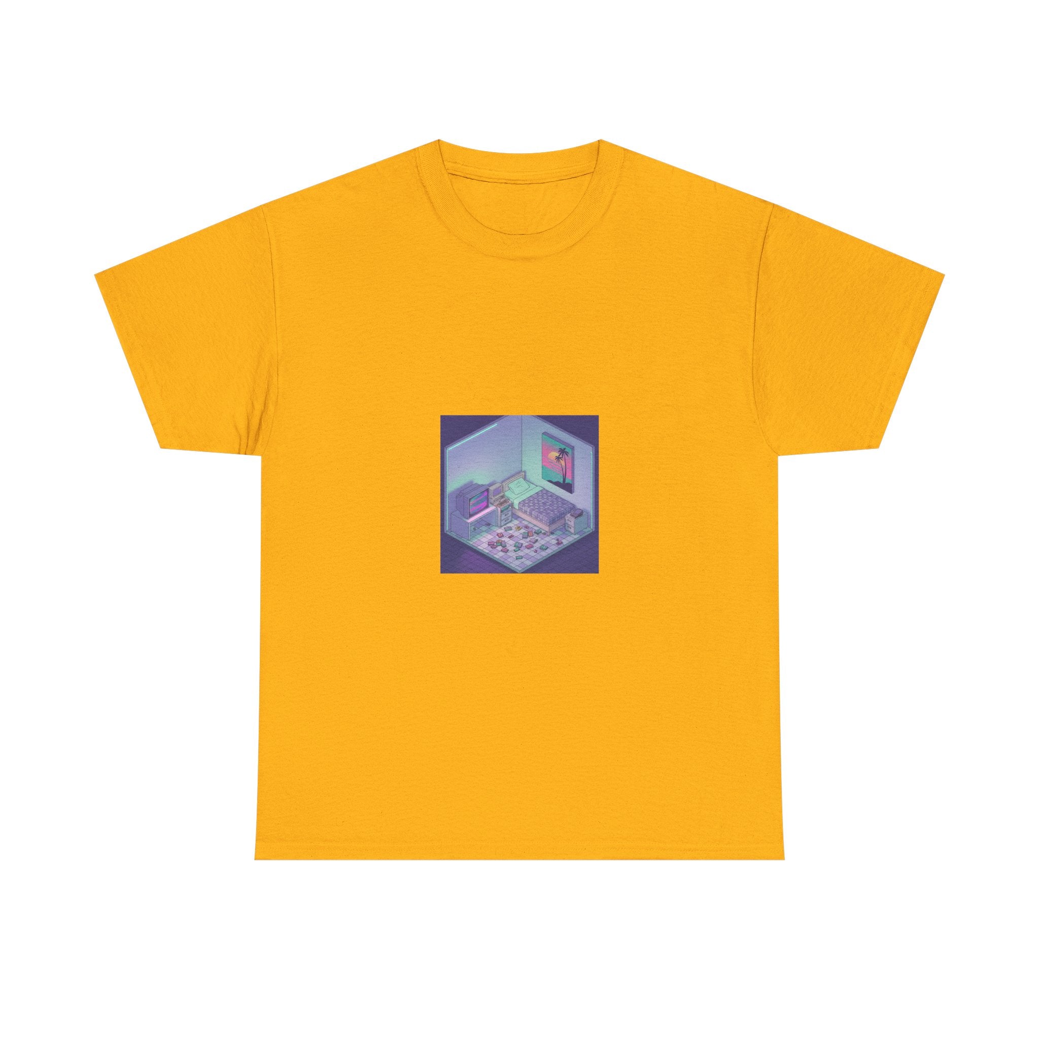 T-Shirt — Retro Vaporwave Computer Room Graphic Tee
