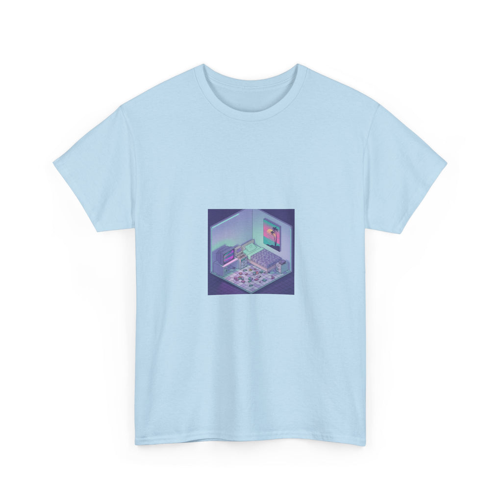 T-Shirt — Retro Vaporwave Computer Room Graphic Tee