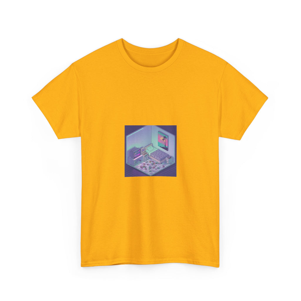 T-Shirt — Retro Vaporwave Computer Room Graphic Tee