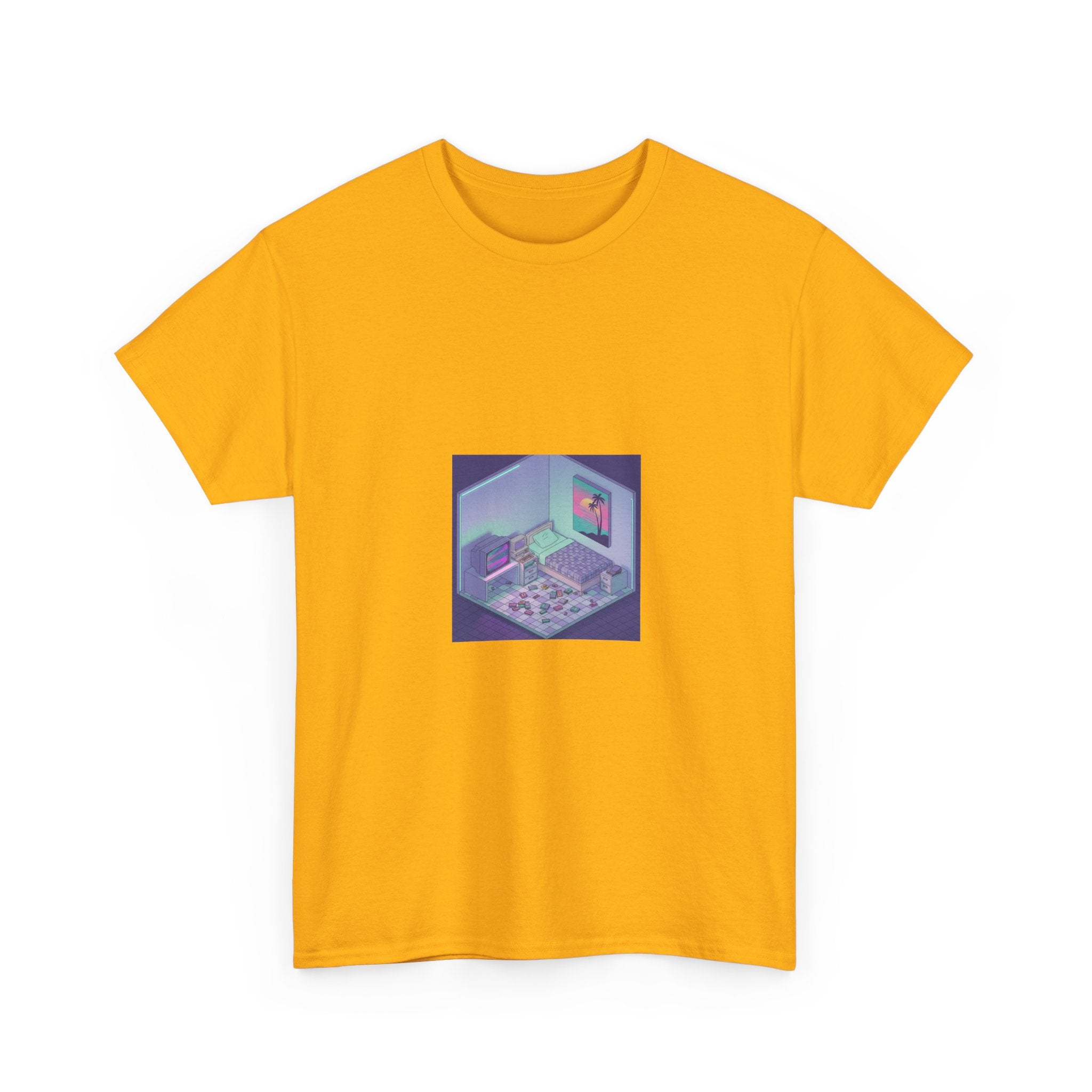 T-Shirt — Retro Vaporwave Computer Room Graphic Tee