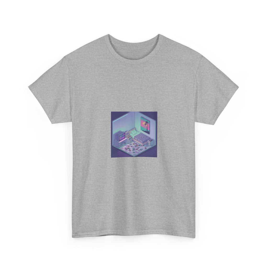 T-Shirt — Retro Vaporwave Computer Room Graphic Tee