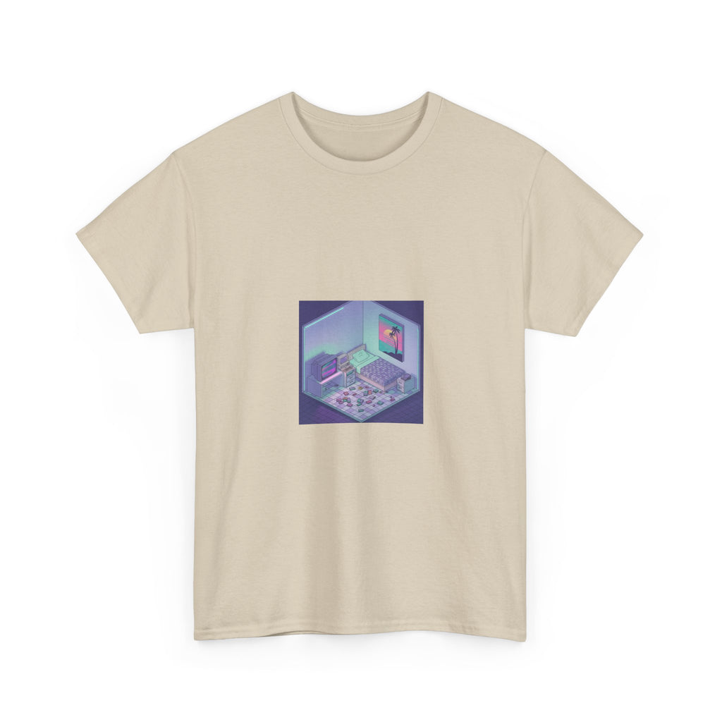 T-Shirt — Retro Vaporwave Computer Room Graphic Tee