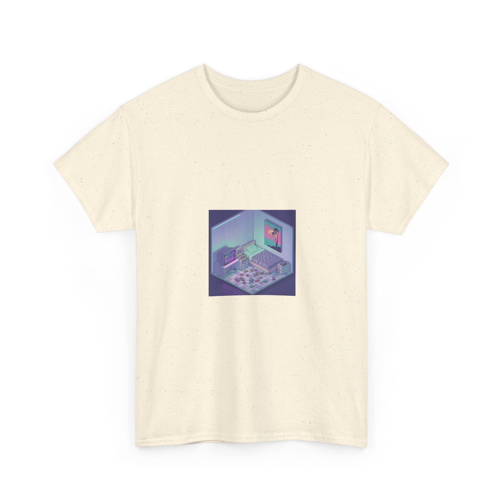 T-Shirt — Retro Vaporwave Computer Room Graphic Tee