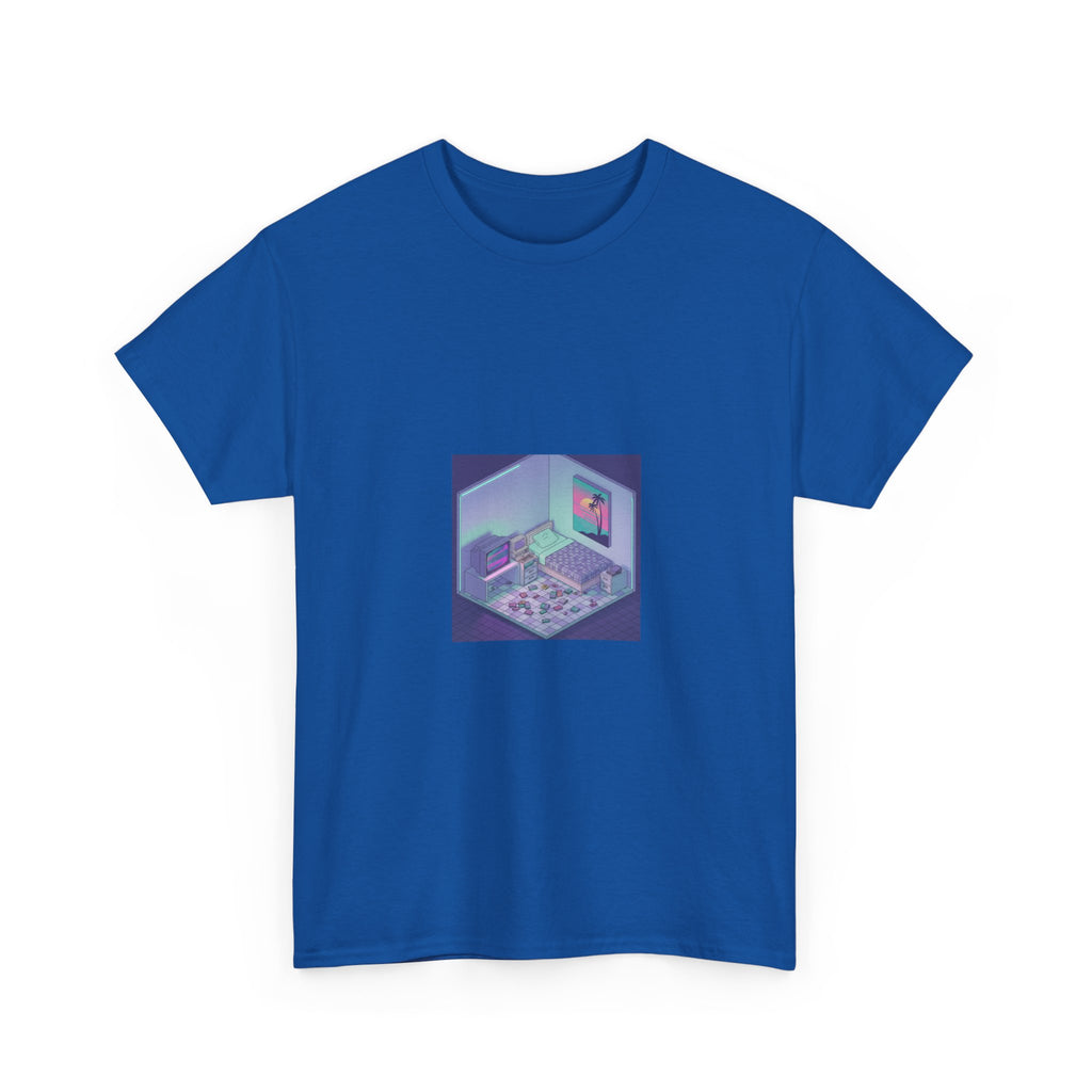 T-Shirt — Retro Vaporwave Computer Room Graphic Tee