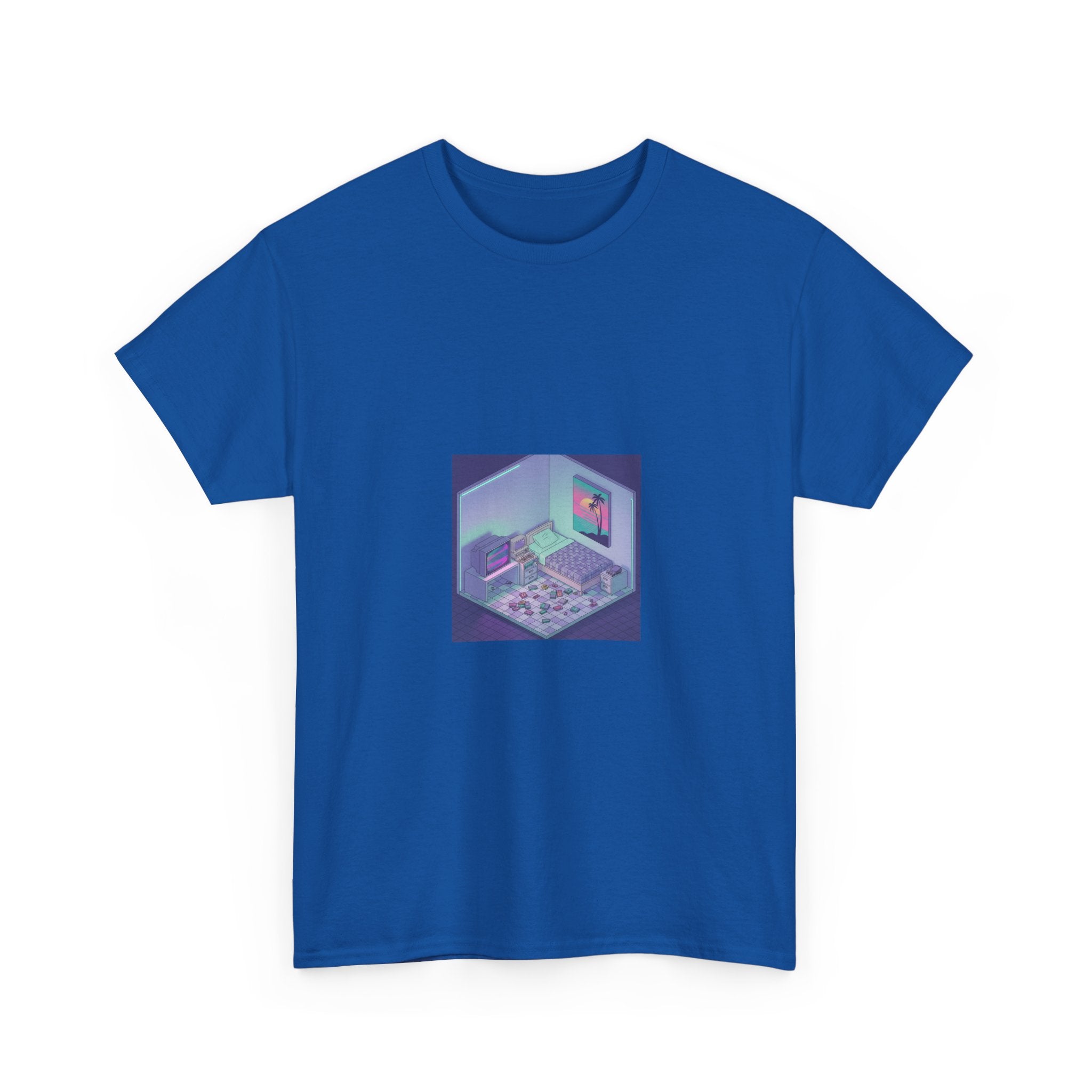 T-Shirt — Retro Vaporwave Computer Room Graphic Tee