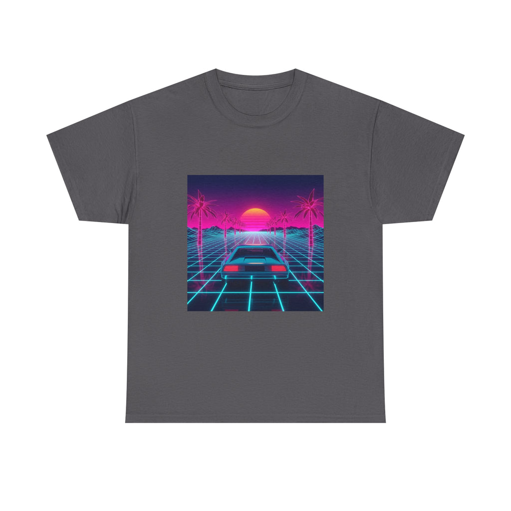 Retro Sunset Drive Tee - Vaporwave 80s Synthwave Car T-Shirt