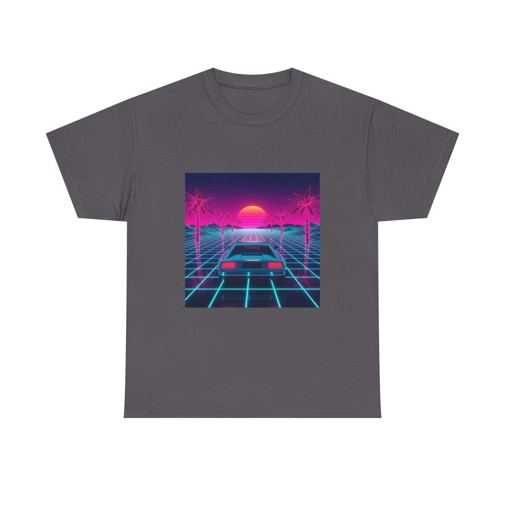 Retro Sunset Drive Tee - Vaporwave 80s Synthwave Car T-Shirt