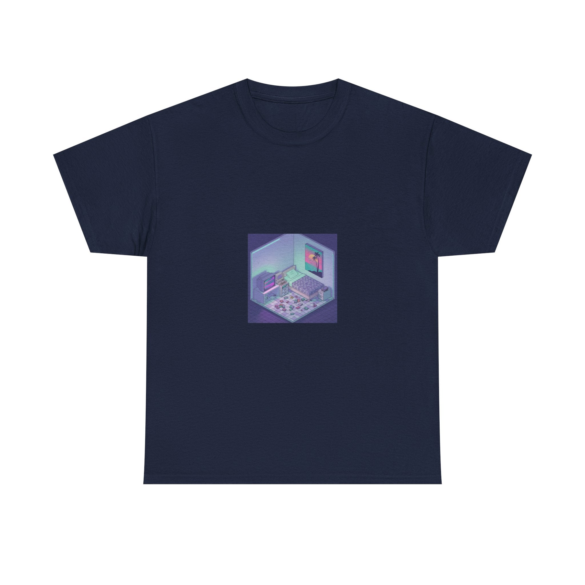T-Shirt — Retro Vaporwave Computer Room Graphic Tee