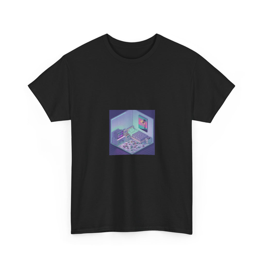 T-Shirt — Retro Vaporwave Computer Room Graphic Tee