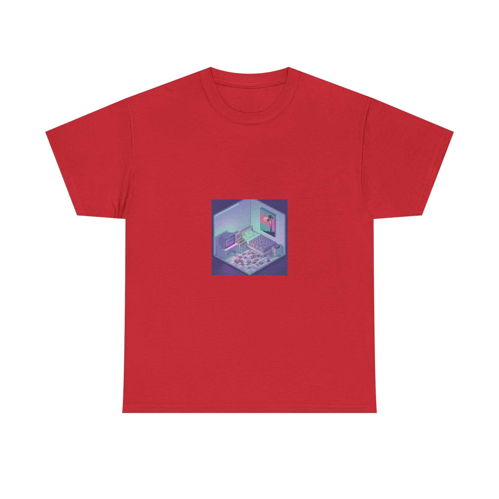 T-Shirt — Retro Vaporwave Computer Room Graphic Tee