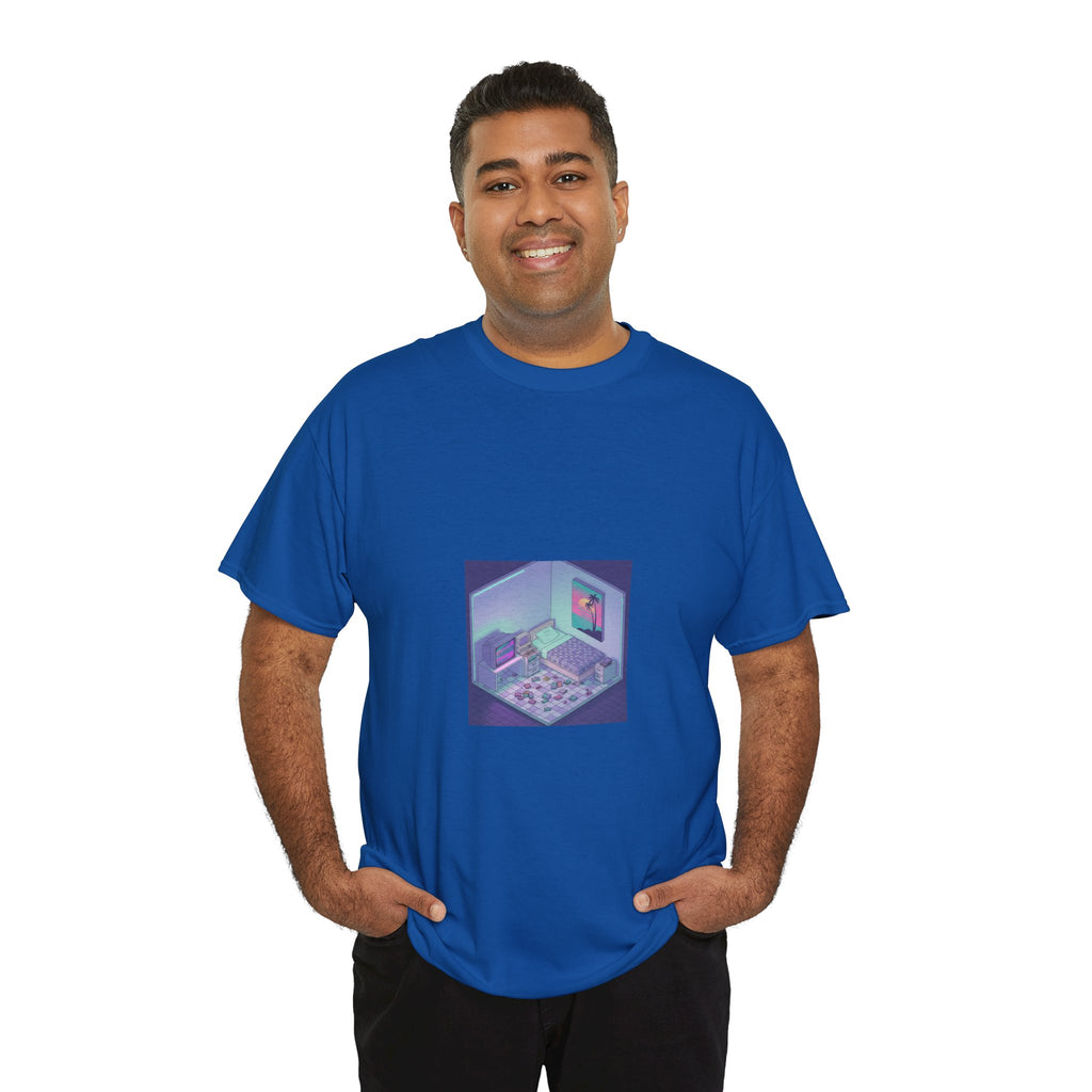 T-Shirt — Retro Vaporwave Computer Room Graphic Tee