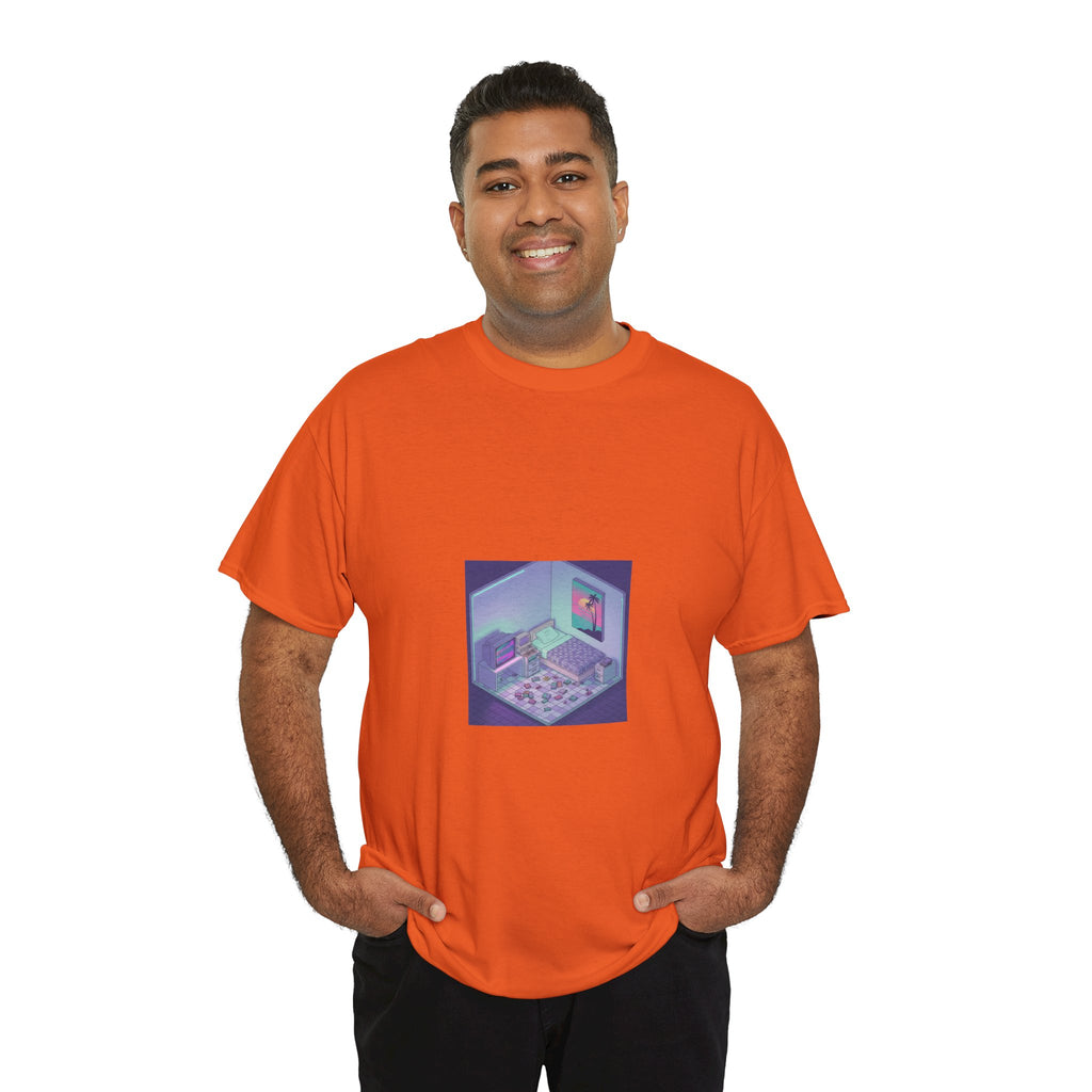 T-Shirt — Retro Vaporwave Computer Room Graphic Tee