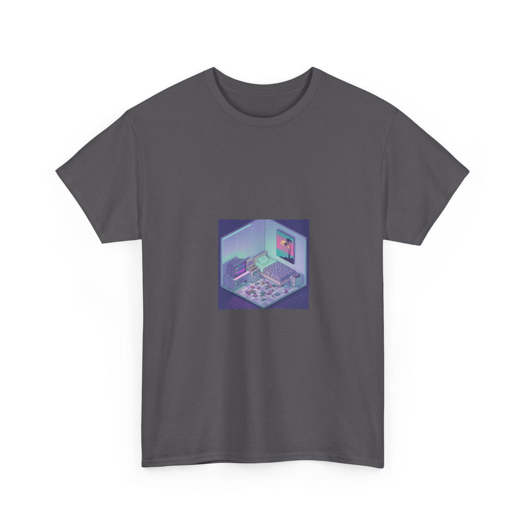 T-Shirt — Retro Vaporwave Computer Room Graphic Tee